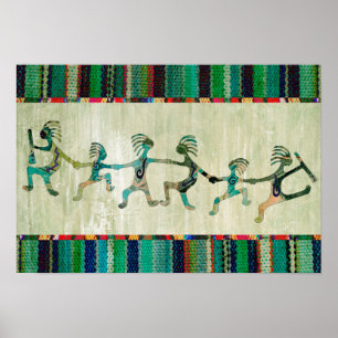 Póster KOKOPELLI, familia divertida y tus ideas