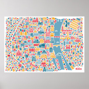 Póster Köln Poster