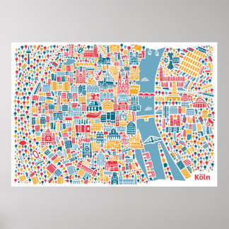 Póster Köln Poster
