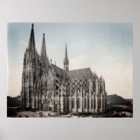 Kölner Dom um 1900 - Catedral de Colonia