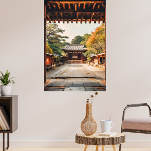 Póster Komorebi - El templo bañado por el sol