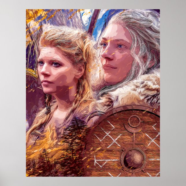 Póster Kona Lagertha (Frente)