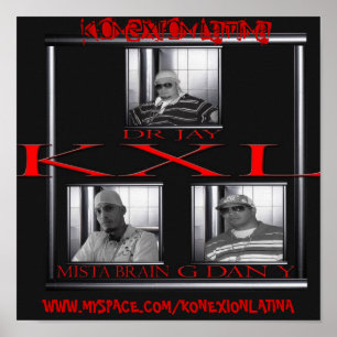 PÓSTER KONEXION LATINA, WWW.MYSPACE.COM/...