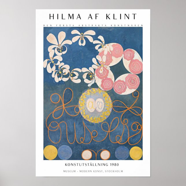 Póster Konstutstallning, 1980 (Frente)