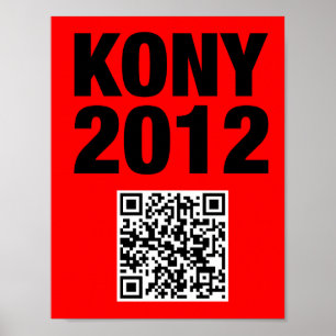Póster Kony 2012 8x11 Poster