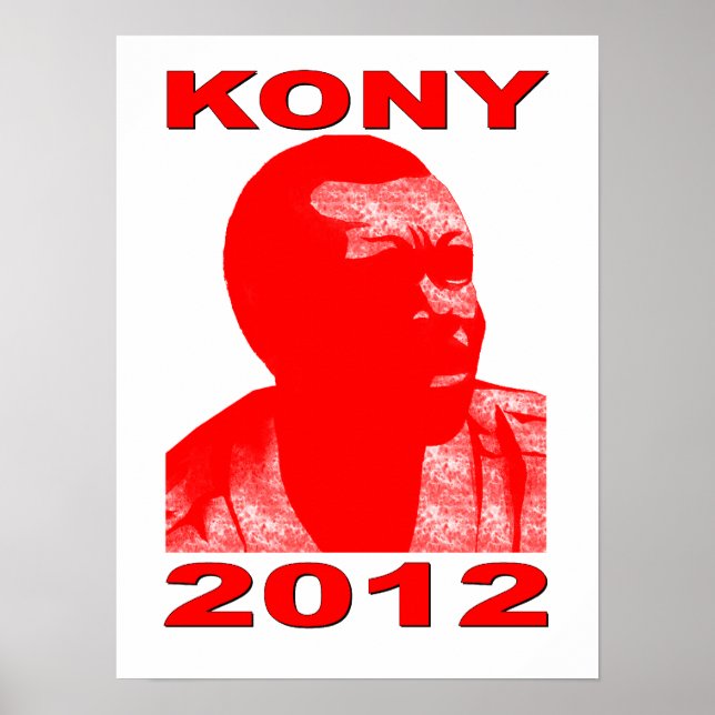 Póster Kony 2012. Hacer Visible A Los Niños Invisibles. A (Frente)