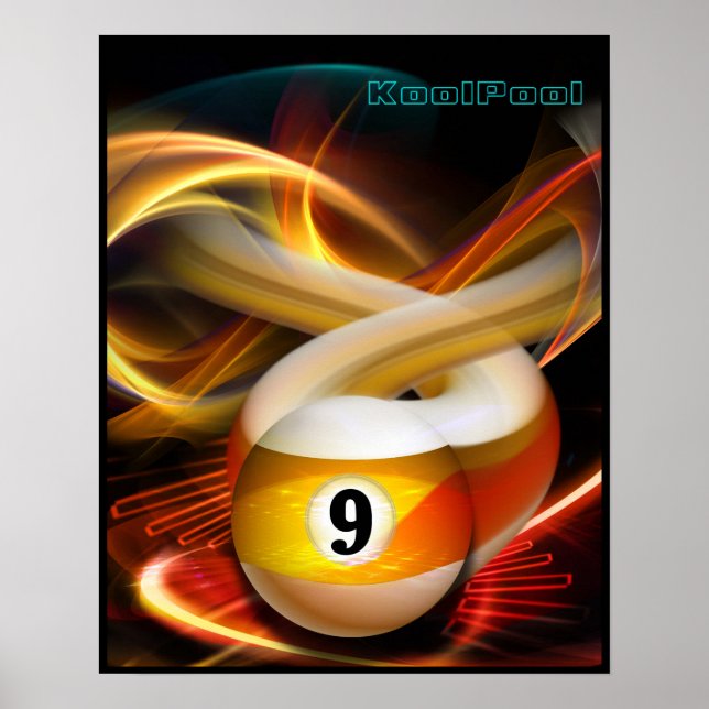 Póster KoolPool 9 (Frente)