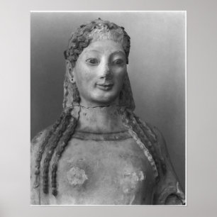 Póster Kore conocido como Kore llevando peplos