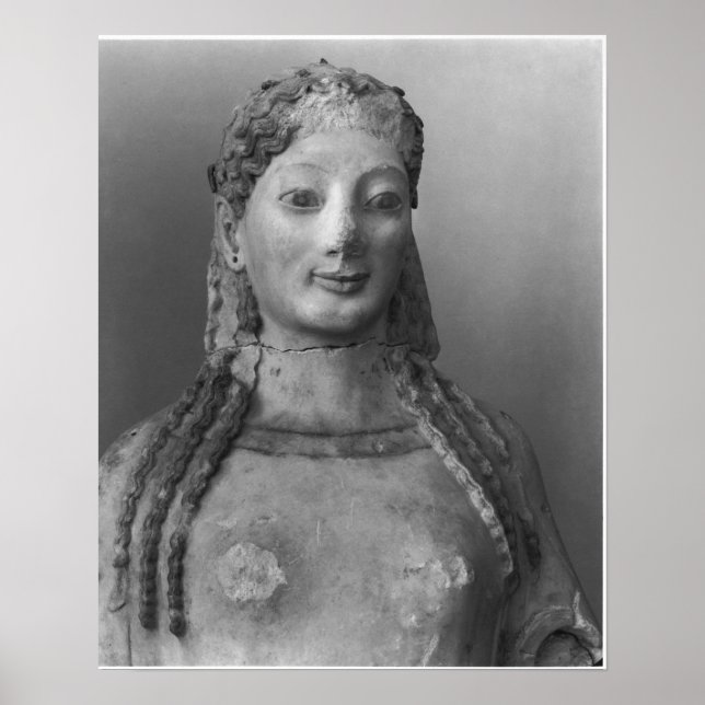 Póster Kore conocido como Kore llevando peplos (Frente)