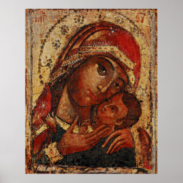 Póster Korsunskaja: icon of the Mother of God of Cherson