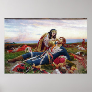 Póster Kosovska Doncella Uros Predic 1919