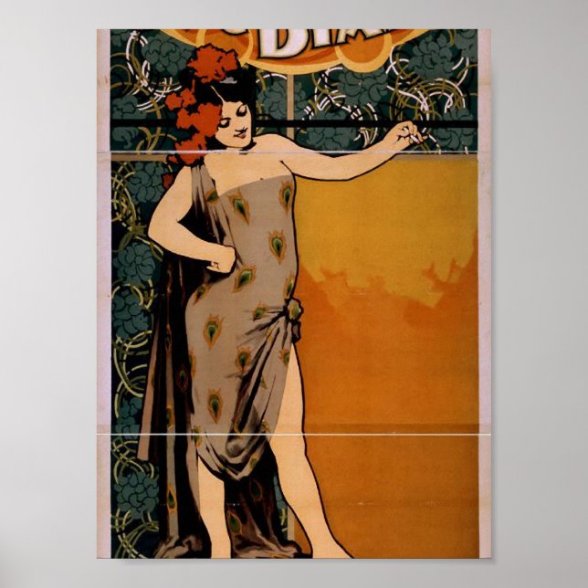 Póster Koster & Bials, teatro retro "Musical Hall" (Frente)