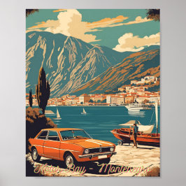 Póster Kotor Bay, Montenegro