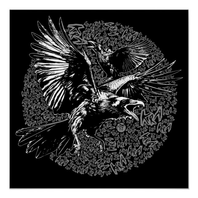 PÓSTER KRA KRA! (Anverso)