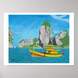 Póster Krabi, Tailandia