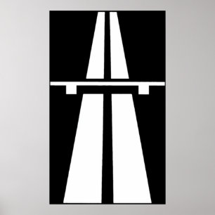 Póster Kraftwerk - Autobahn