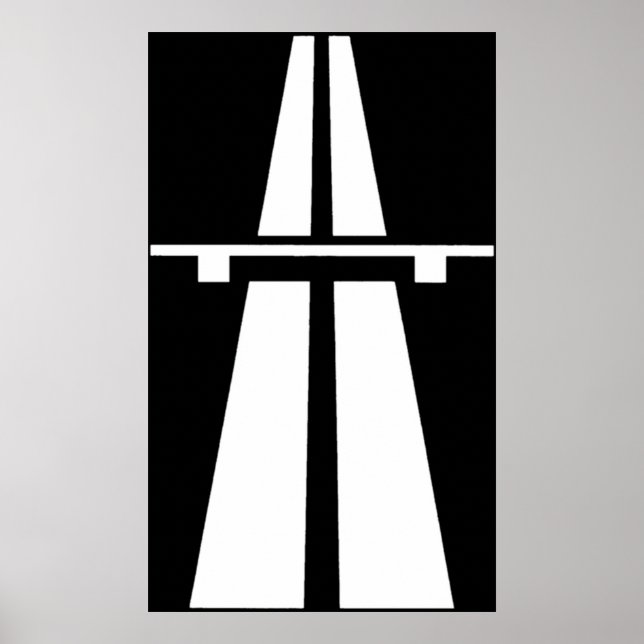 Póster Kraftwerk - Autobahn (Frente)