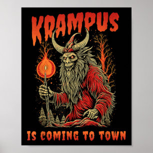 Póster Krampus llega a la festividad de terror de los Nav