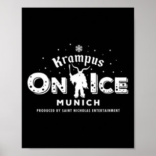 Póster Krampus Run Munich Alemania