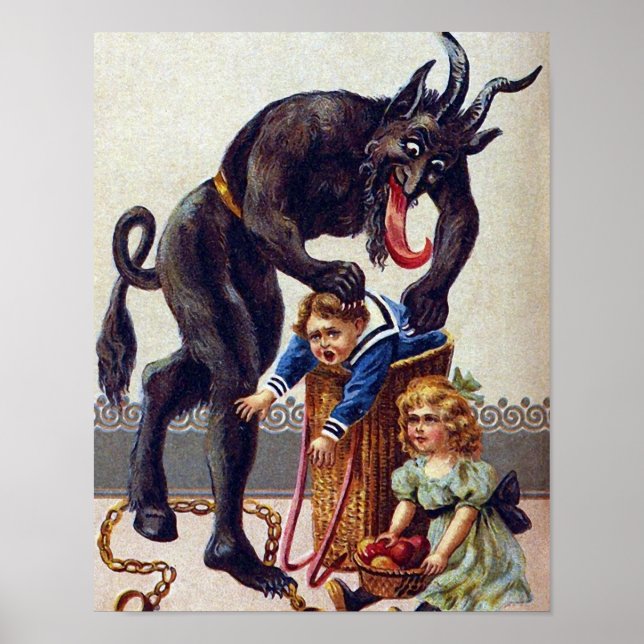 Póster Krampus Visits (Frente)