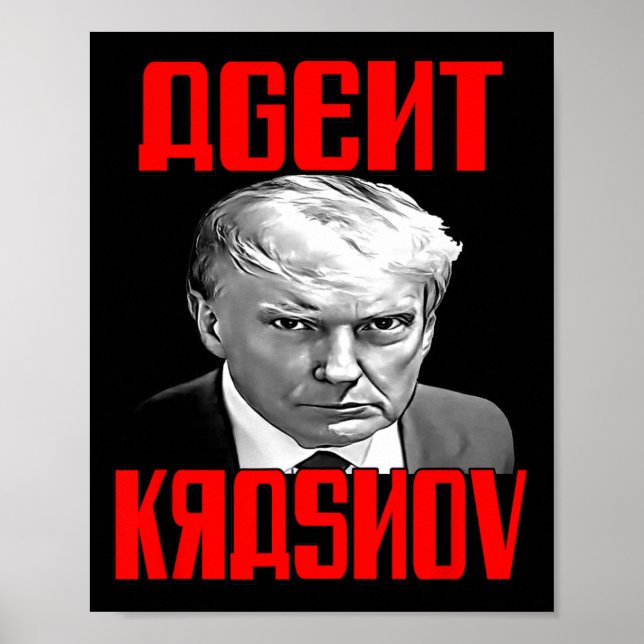 Póster Krasnov - Trump Ruso (Frente)