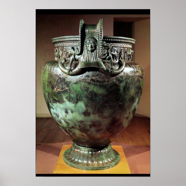 Póster Krater, desde la tumba de una princesa de Vix (Frente)