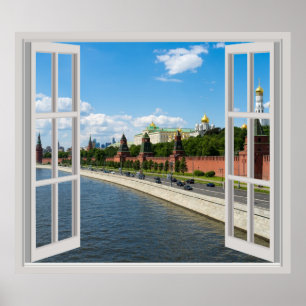 Póster Kremlin de Moscú