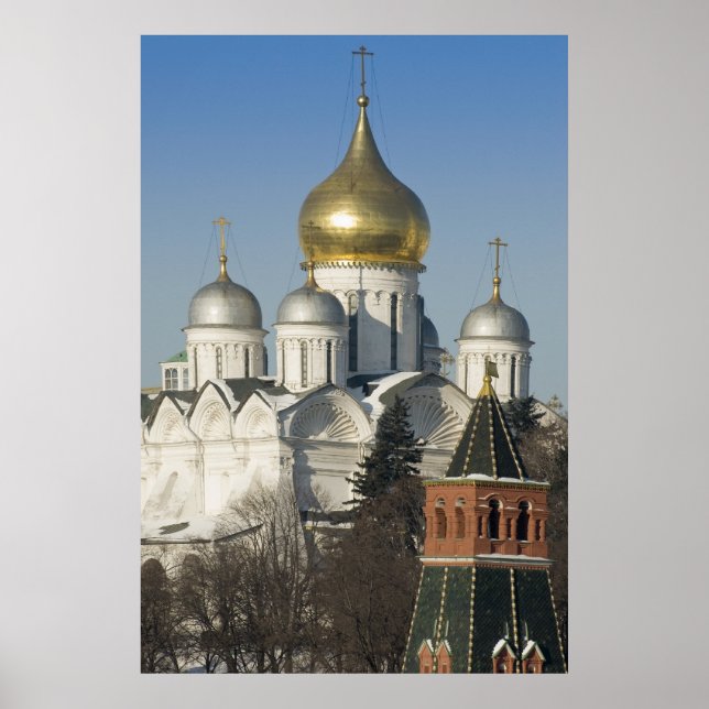 Póster Kremlin de Moscú (Frente)