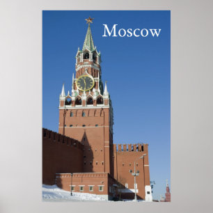 Póster Kremlin de Moscú