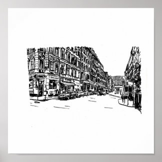 Póster Kreuzberg de Berlín