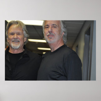 Póster Kris Kristofferson, Rob Bonine, compositores