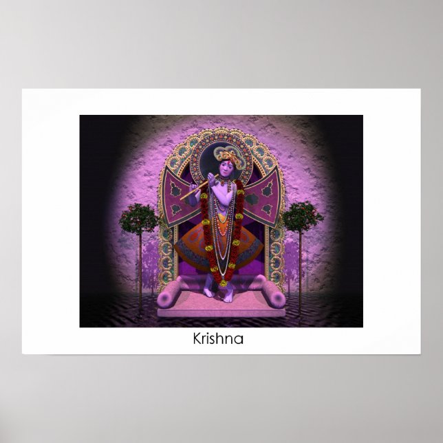 Póster Krishna (Frente)