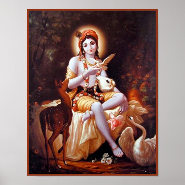 Póster krishna (Frente)