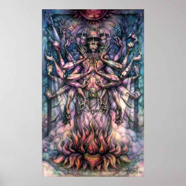 Póster Krishna Corpse (Frente)