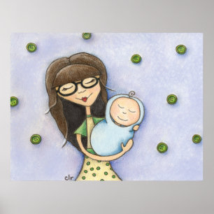 Póster Kristin & Charles Magnet