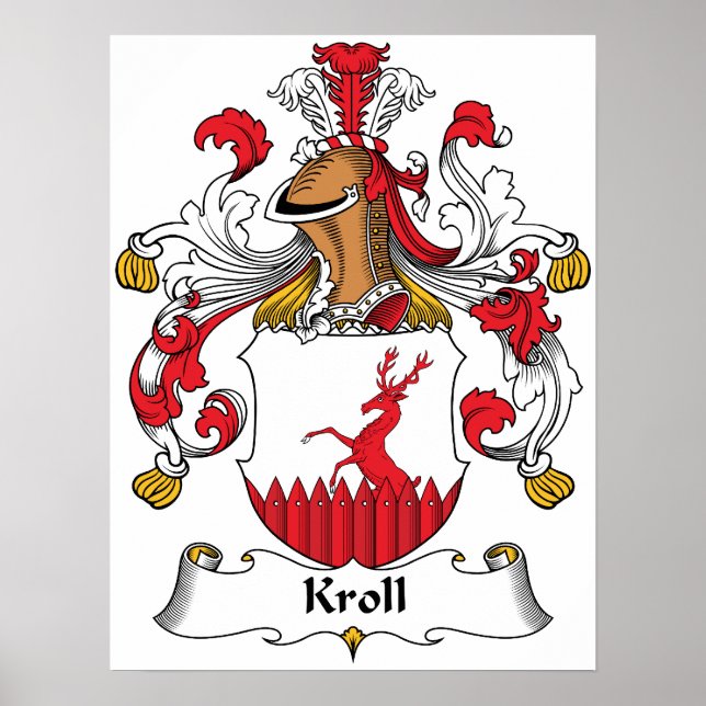 Póster Kroll Family Crest (Frente)