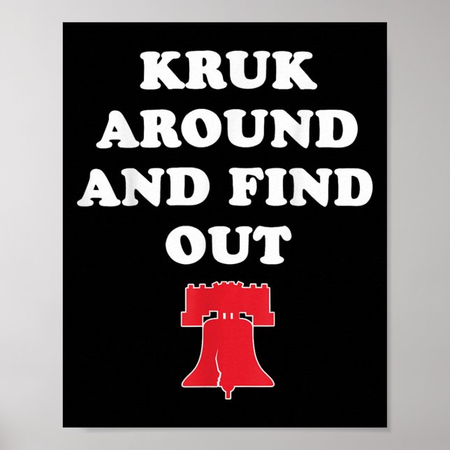 Póster Kruk Alrededor Y Averigua (Frente)