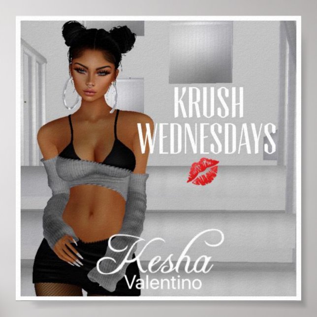 Póster Krush Graphix por Ahsek Novel Poster 4 (Frente)