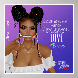 Póster Krush Graphix por Ahsek Novel Pride Poster 1