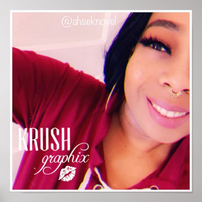 Póster Krush Graphix Poster 11 de la novela Ahsek (Frente)