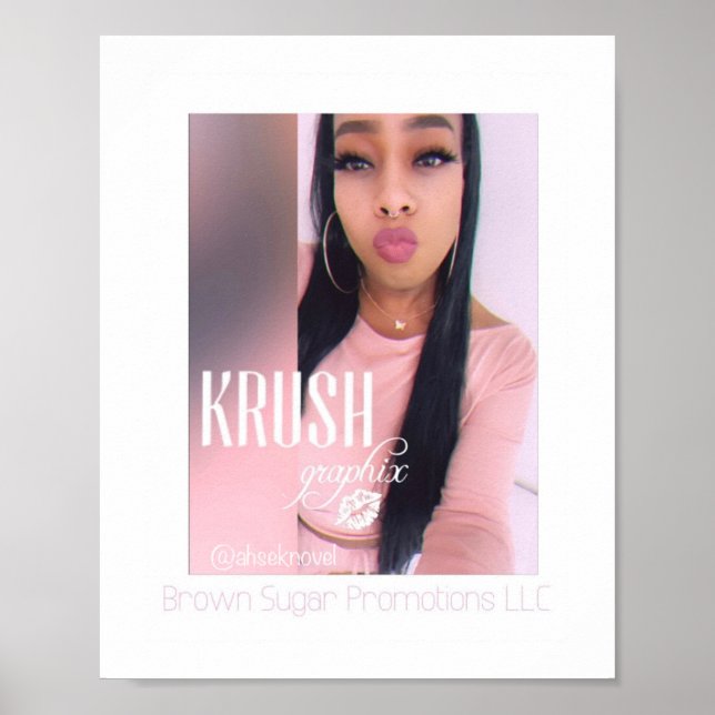 Póster Krush Graphix Poster 12 de la novela Ahsek (Frente)