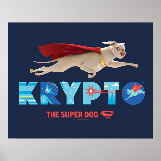 Póster Krypto El Superperro (Frente)