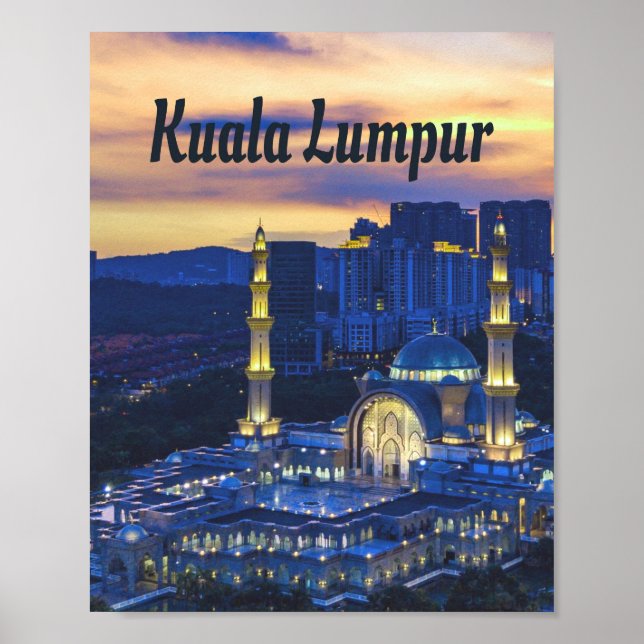 Póster Kuala Lumpur (Frente)