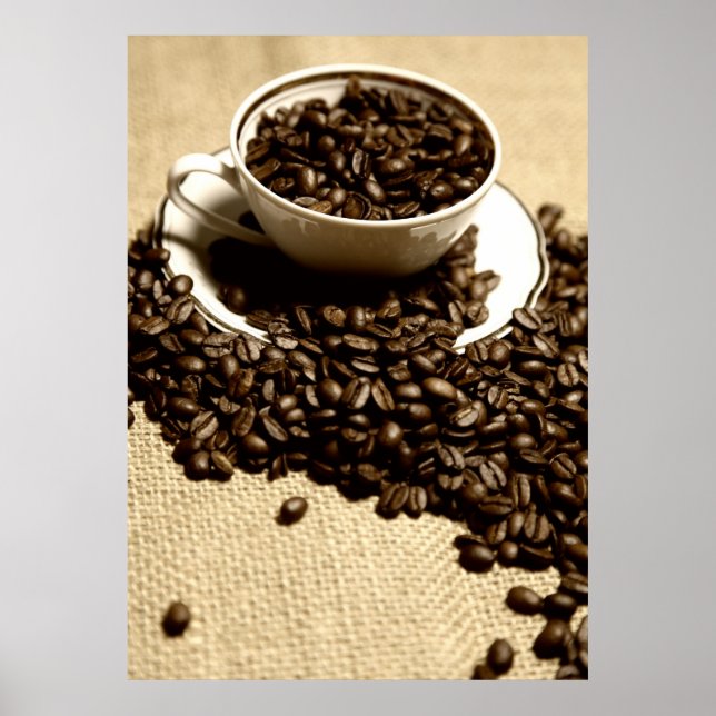 Póster Küchenbild Kaffeetasse (Frente)