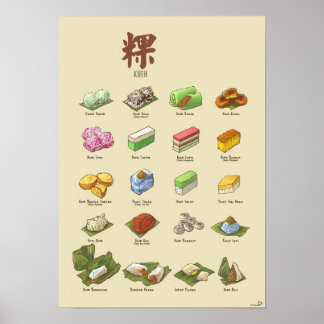 Póster Kueh | 粿 I (A3)