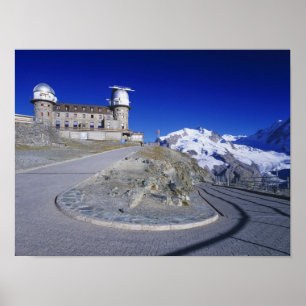 Póster Kulm hotel and trail, Gornergrat, Zermatt,