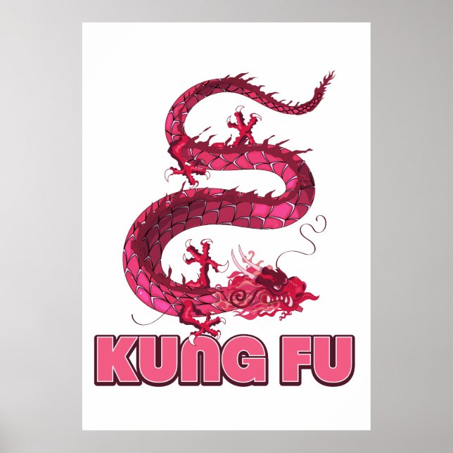 Póster kung fu (Frente)