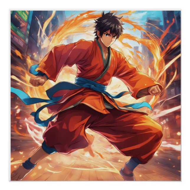 Póster Kung Fu Fighter 2 (Anverso)