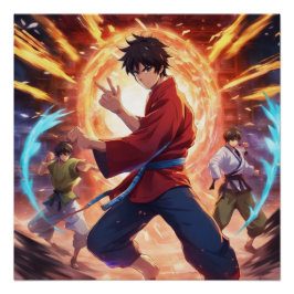 Póster Kung Fu Fighter 4