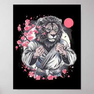 Póster Kung Fu León Sakura Mma Kickboxing Judo Taekwondo